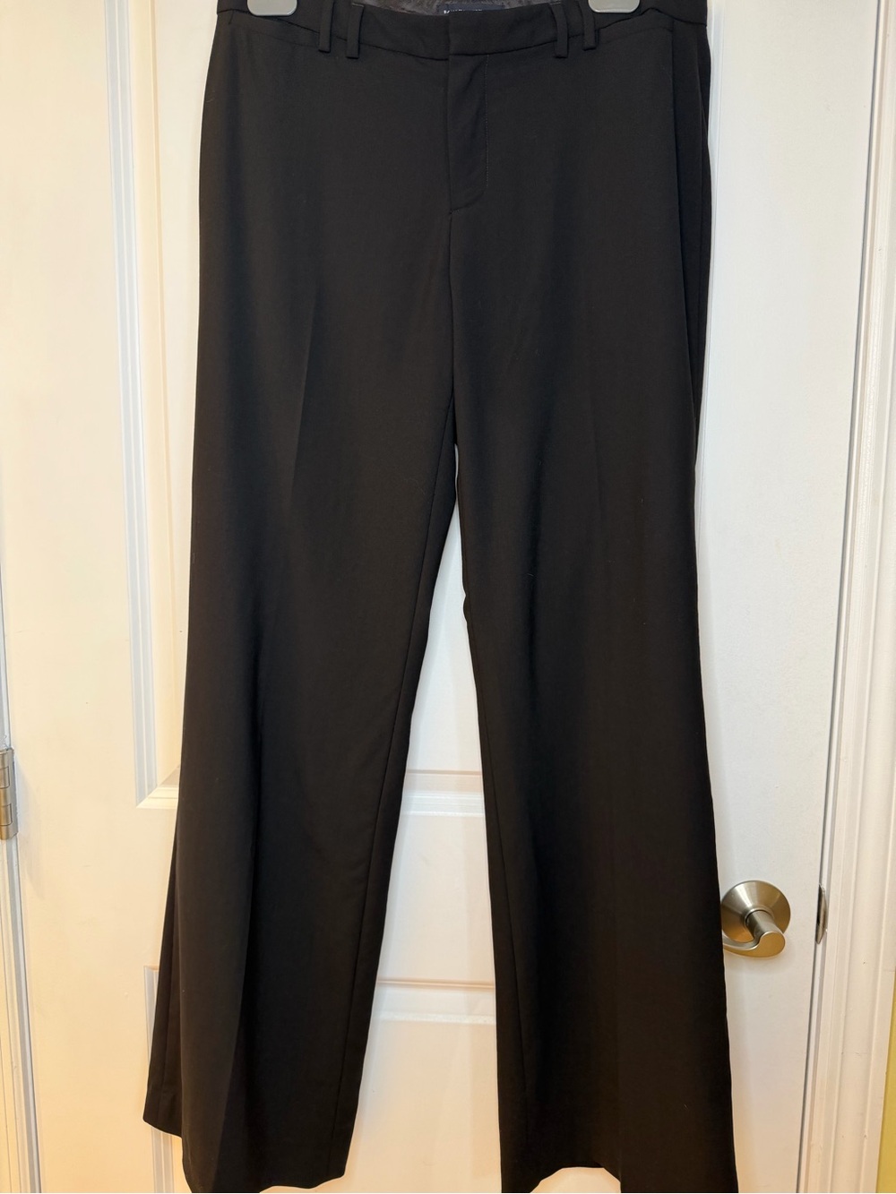 Vintage Banana Republic Martin Black Boot-Cut Dress Pants, size 10
